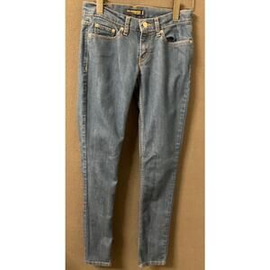 Levi’s 524 Too Superlow Women’s 26X32 Med Wash Skinny Jeans Blue